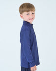 Infants Core 1/4 Zip Jogger Set - Navy/Navy