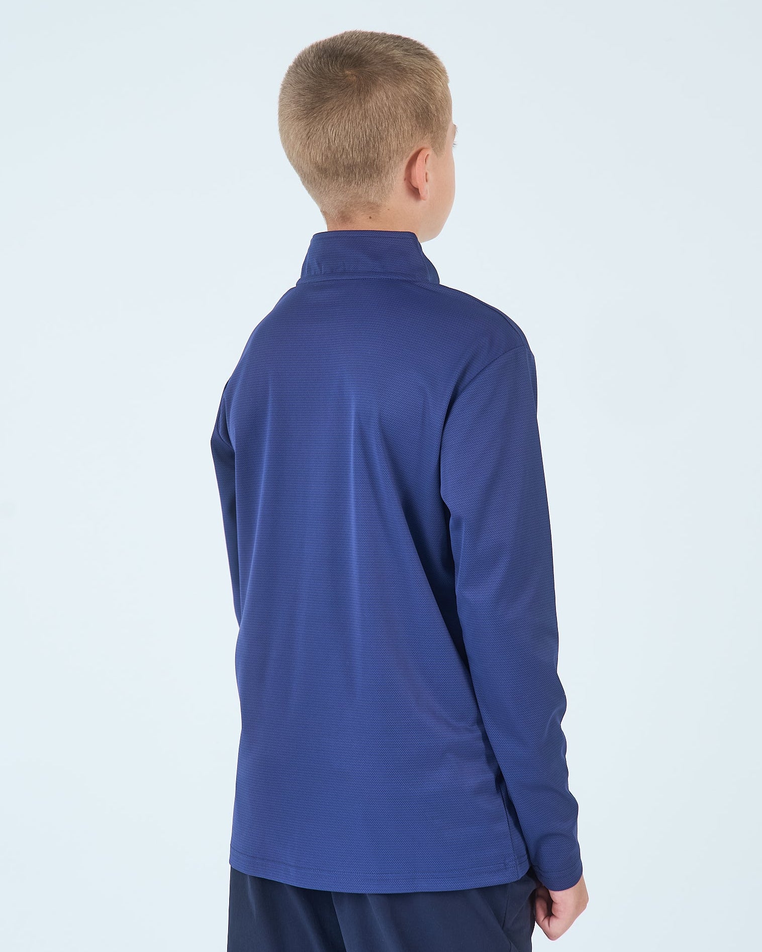 Juniors Core Flex 1/4 Zip Top - Navy