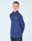 Juniors Core Flex 1/4 Zip Top - Navy
