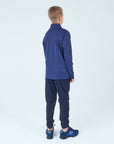 Juniors Core Flex 1/4 Zip Top - Navy