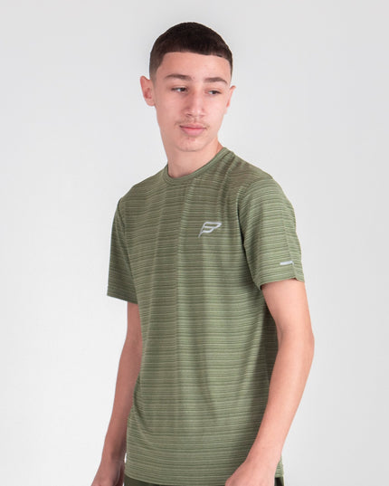 Khaki Green Motive T-Shirt