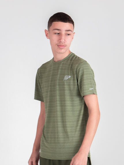 Khaki Green Motive T-Shirt