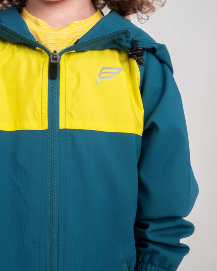 Teal Vision Pro Windbreaker