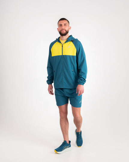 Teal Vision Pro Windbreaker