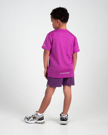 Purple Shorts & T-Shirt Set