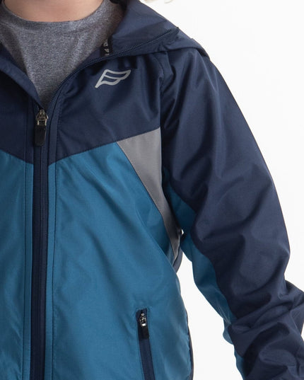 Blue Willpower Tech Windbreaker