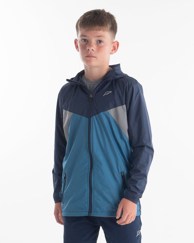 Blue Willpower Tech Windbreaker