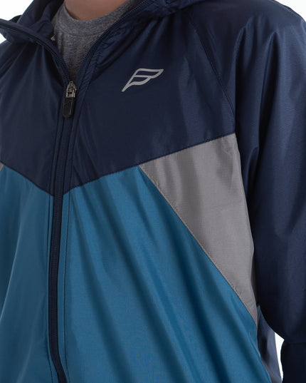 Blue Willpower Tech Windbreaker