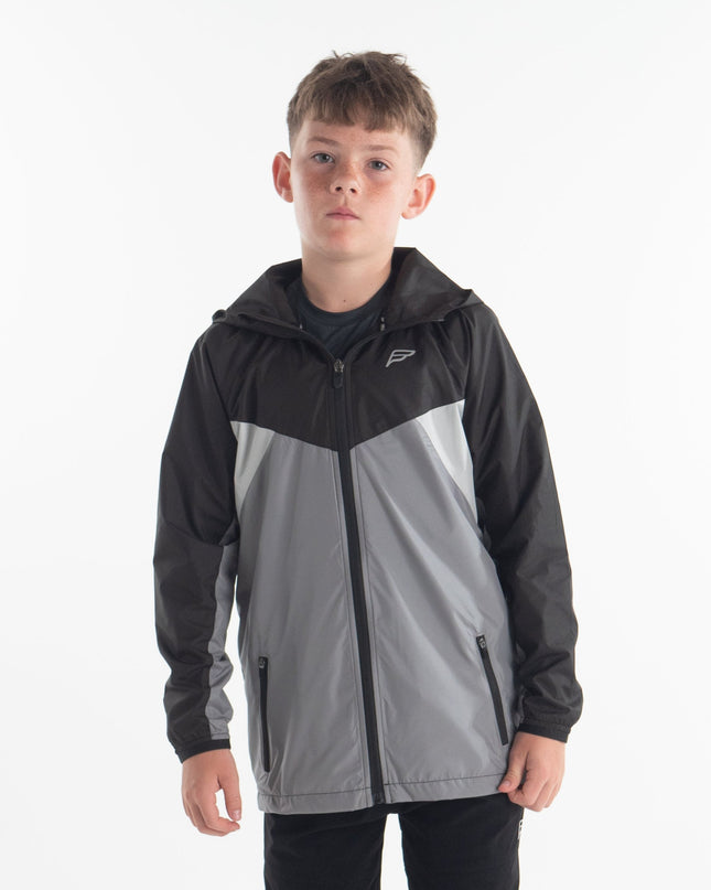 Black Willpower Tech Windbreaker