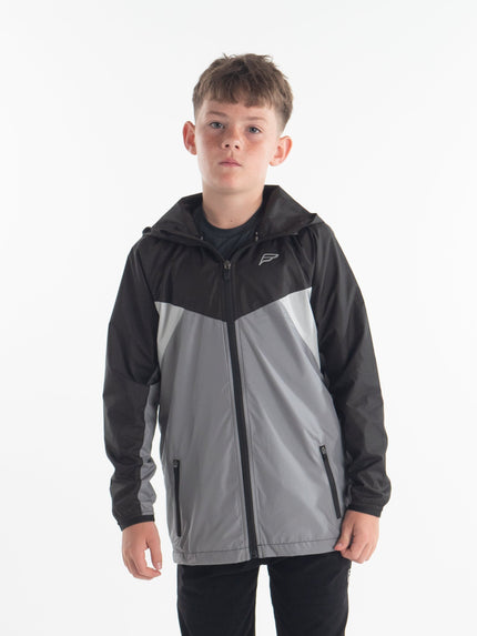 Black Willpower Tech Windbreaker