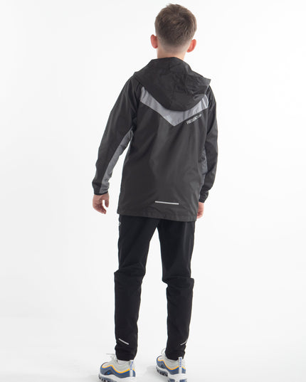 Black Willpower Tech Windbreaker