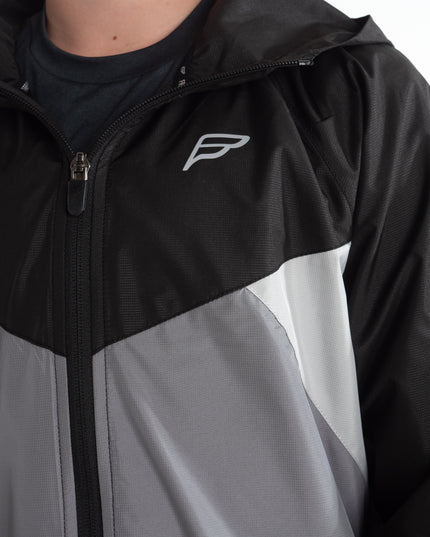 Black Willpower Tech Windbreaker