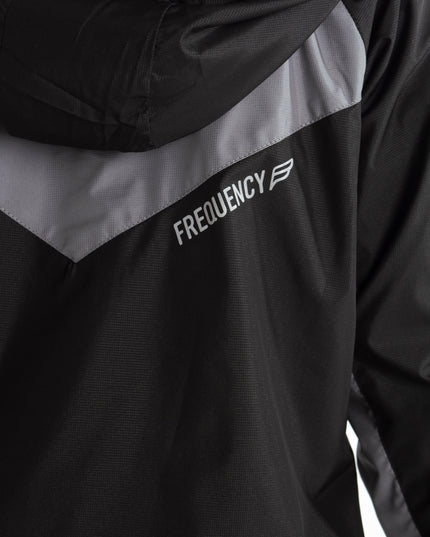 Black Willpower Tech Windbreaker