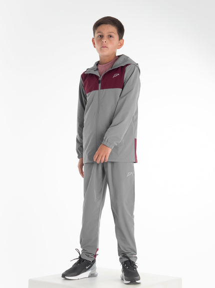 Grey Action Pro 3 Piece Tracksuit