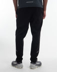 Mens Black Elevate Pro Track Pants - Short Leg