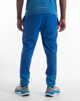 Mens Blue Action Pro Track Pants - Short Leg