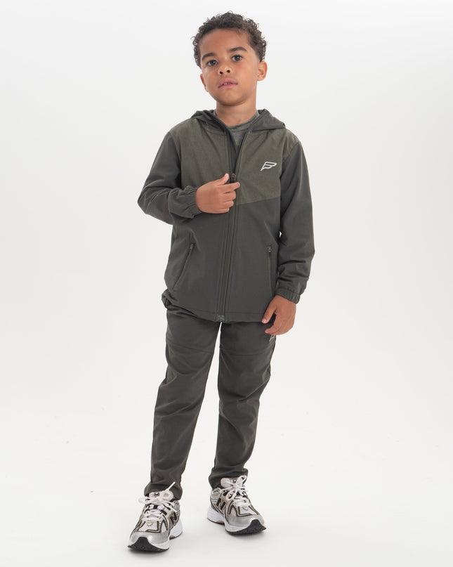 Khaki 3 Piece Elevate Tracksuit