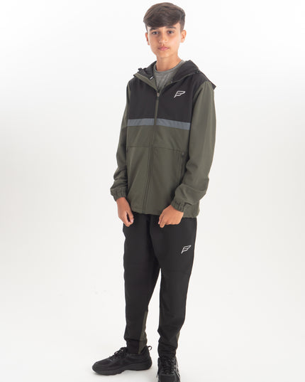 Black/Olive Apex Tech Tracksuit