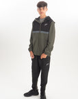 Black/Olive Apex Tech Tracksuit