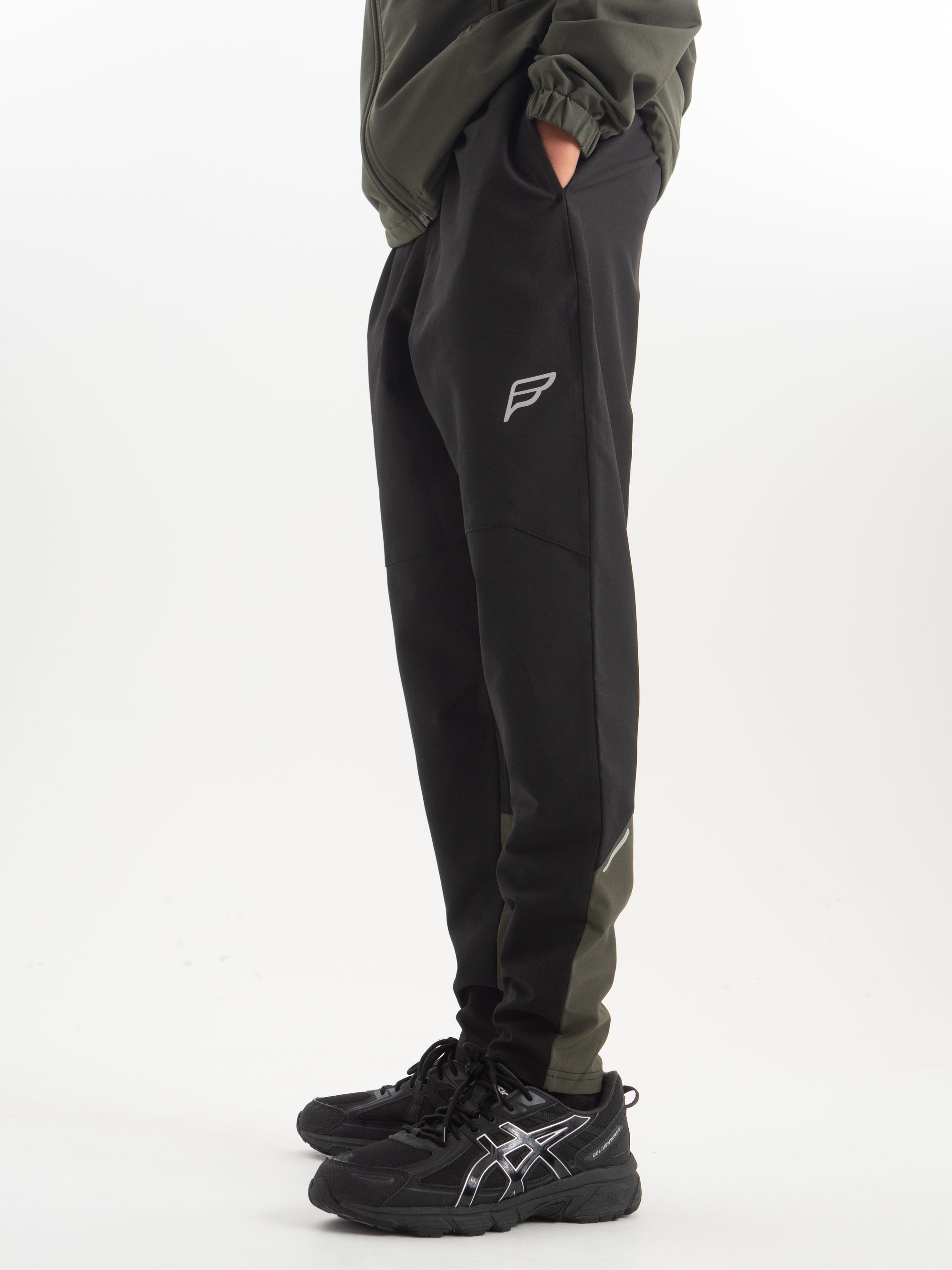 Black/Olive Apex Tech Tracksuit