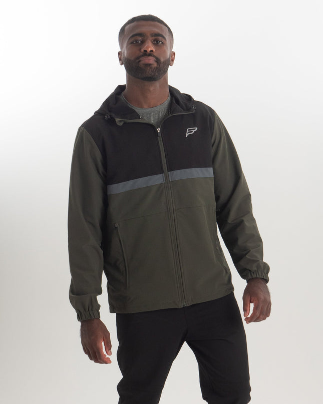 Black/Olive Apex Tech Tracksuit