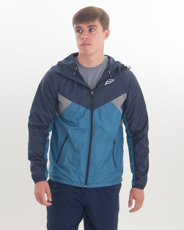 Blue Willpower Tech Windbreaker