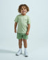 Infants Arc Shorts Set - Pastel Green