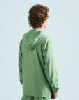 Juniors Arc Windbreaker - Pastel Green