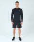 Mens Grid Tech Shorts Set LS - Power Black