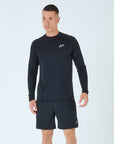 Mens Grid Tech Shorts Set LS - Power Black