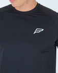 Mens Grid Tech Shorts Set SS - Power Black