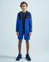 Juniors Stride 3 Piece Shorts Set - Royal/Navy