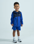 Infants Stride 3 Piece Shorts Set - Royal/Navy