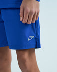 Juniors Stride 3 Piece Shorts Set - Royal/Navy