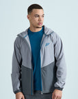 Mens Adapt Track Jacket - Steel Teal