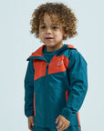 Infants Stride Windbreaker - Teal/Orange