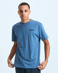 Mens Essential Cotton T-Shirt - Blue