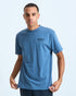 Mens Essential Cotton T-Shirt - Blue