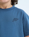 Infants Oversized T-Shirt - Dusk Blue