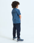 Infants Oversized T-Shirt - Dusk Blue