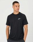 Mens Grid Tech T-Shirt - Power Black